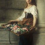 Jourdan_Adolphe_THE_FLOWERSELLER