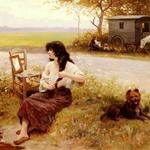 Edouard Bernard Debat-Ponsan (1847-1913)