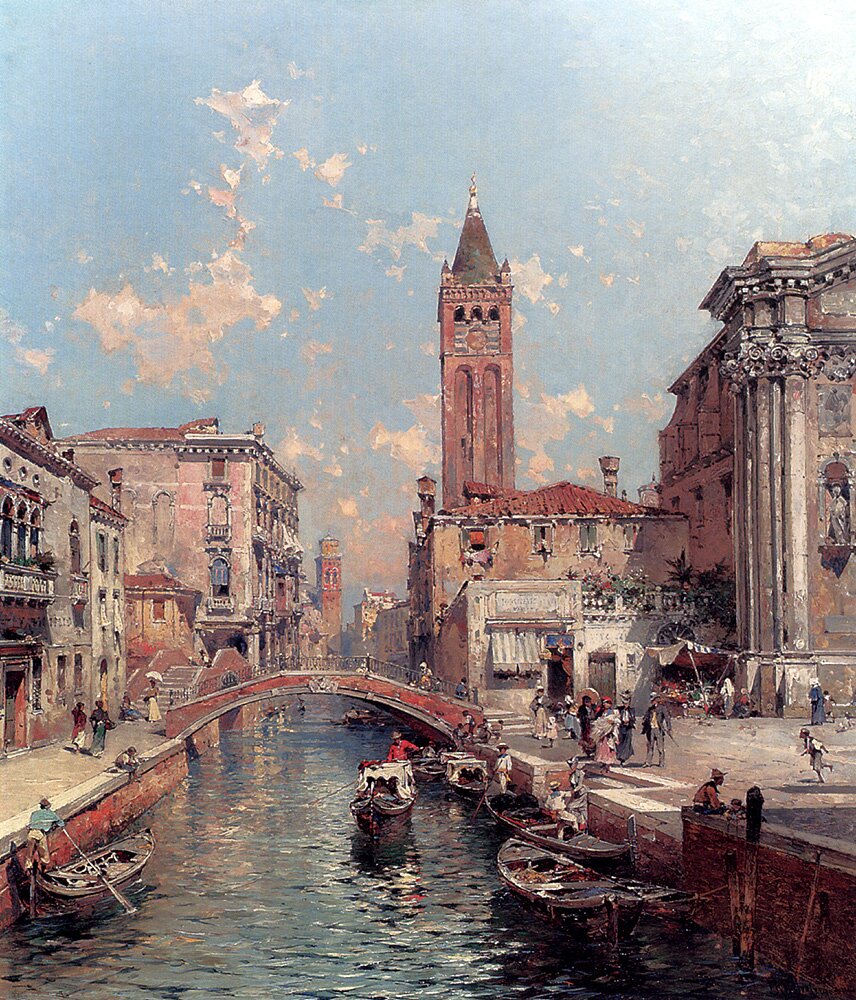 Unterberger_Franz_Richard_Rio_Santa_Barnaba_Venice