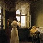 KERSTING_Georg_Friedrich_At_The_Mirror