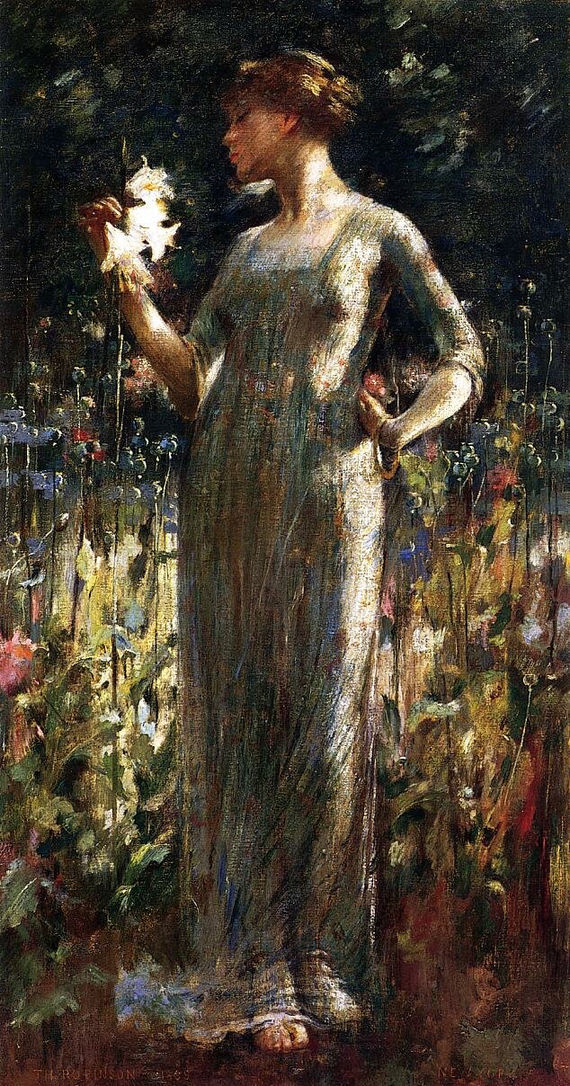 Alexander_John_White_A_King-s_Daughter_aka_Girl_with_Lilies