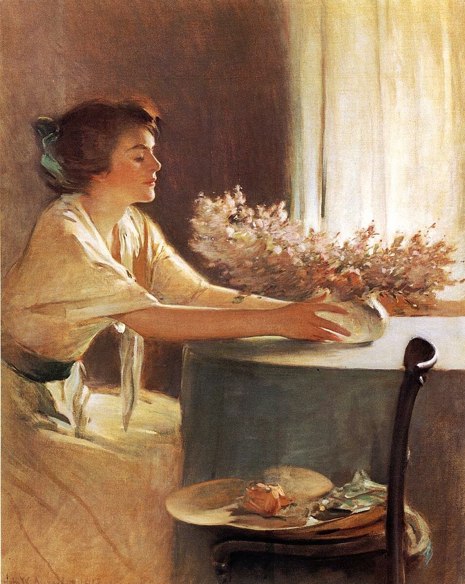 Alexander_John_White_A_Meadow_Flower