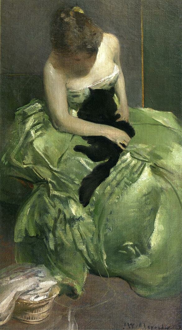 Alexander_John_White_The_Green_Dress