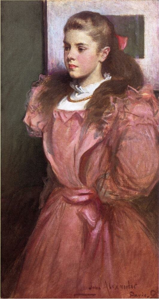 Alexander_John_White_Young_Girl_in_Rose_aka_Portrait_of_Eleanora_Randolph_Sears