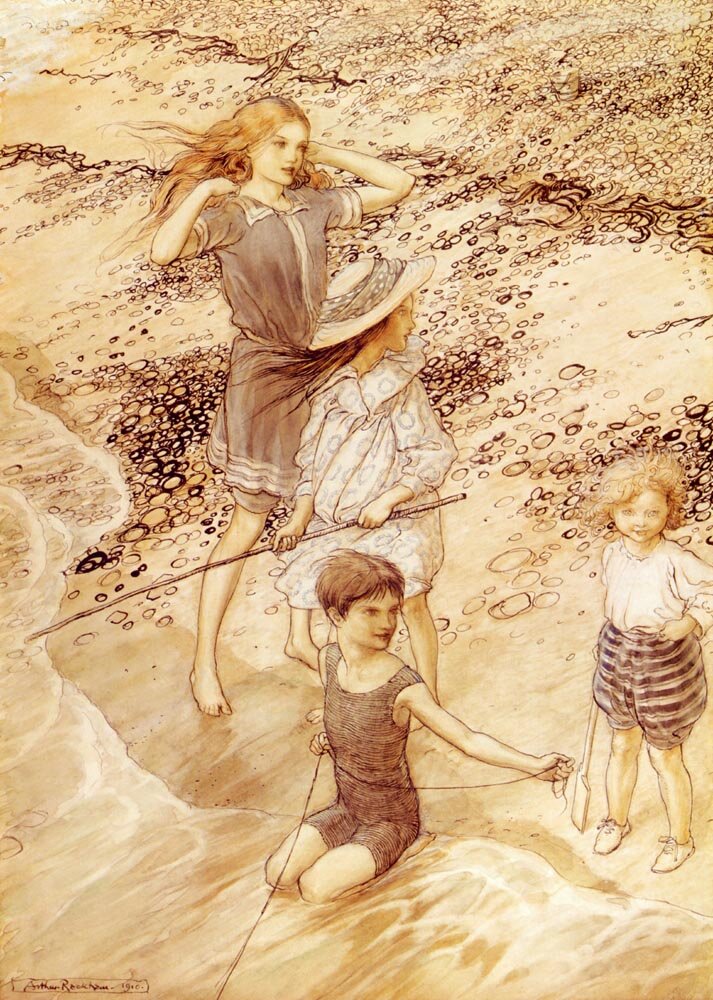 Rachkam_Arthur_Children_By_The_Sea