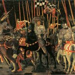 UCCELLO_Paolo_Micheletto_da_Cotignaola_Engages_In_Battle
