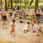 Dupuy_Paul_Michel_Le_Parc_Monceau_A_Paris