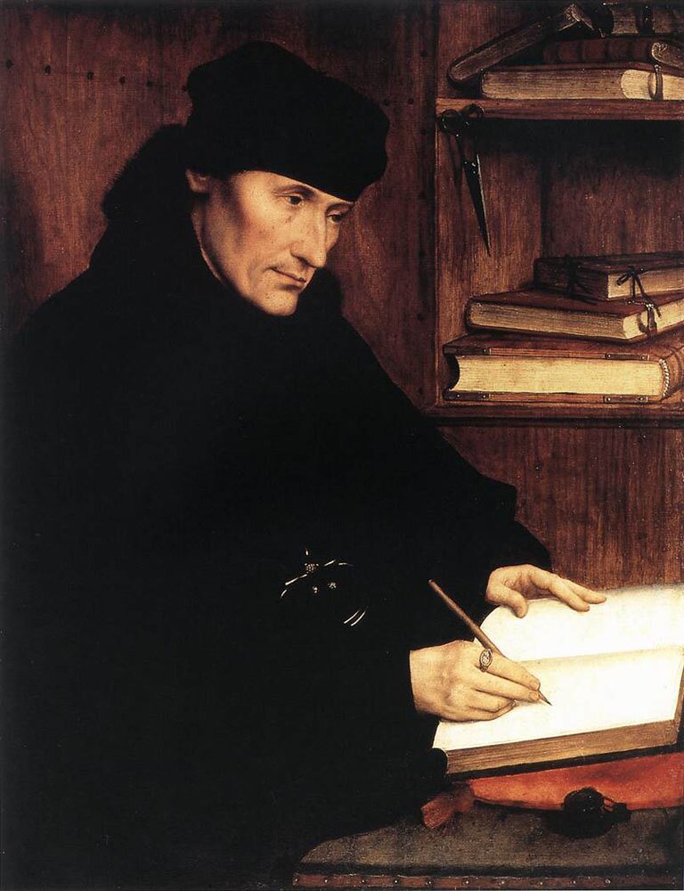 Живопись Анны Костенко MASSYS_Quentin_Portrait_of_Erasmus_of_Rotterdam