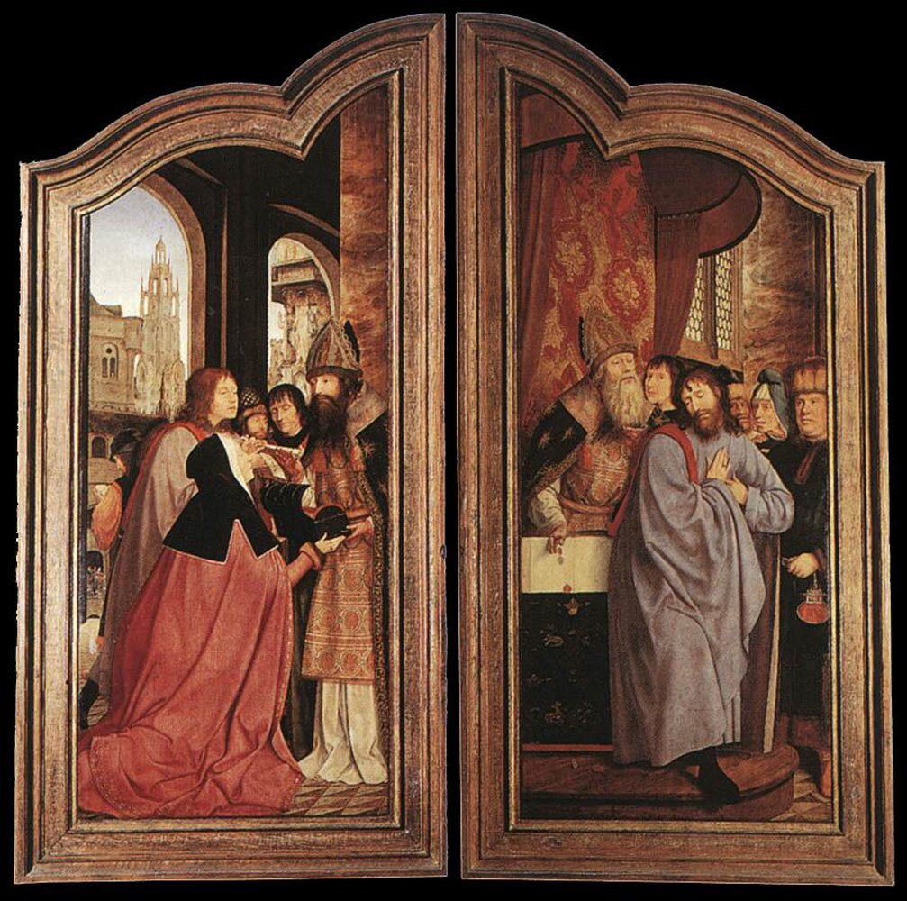 Живопись Анны Костенко MASSYS_Quentin_St_Anne_Altarpiece_closed