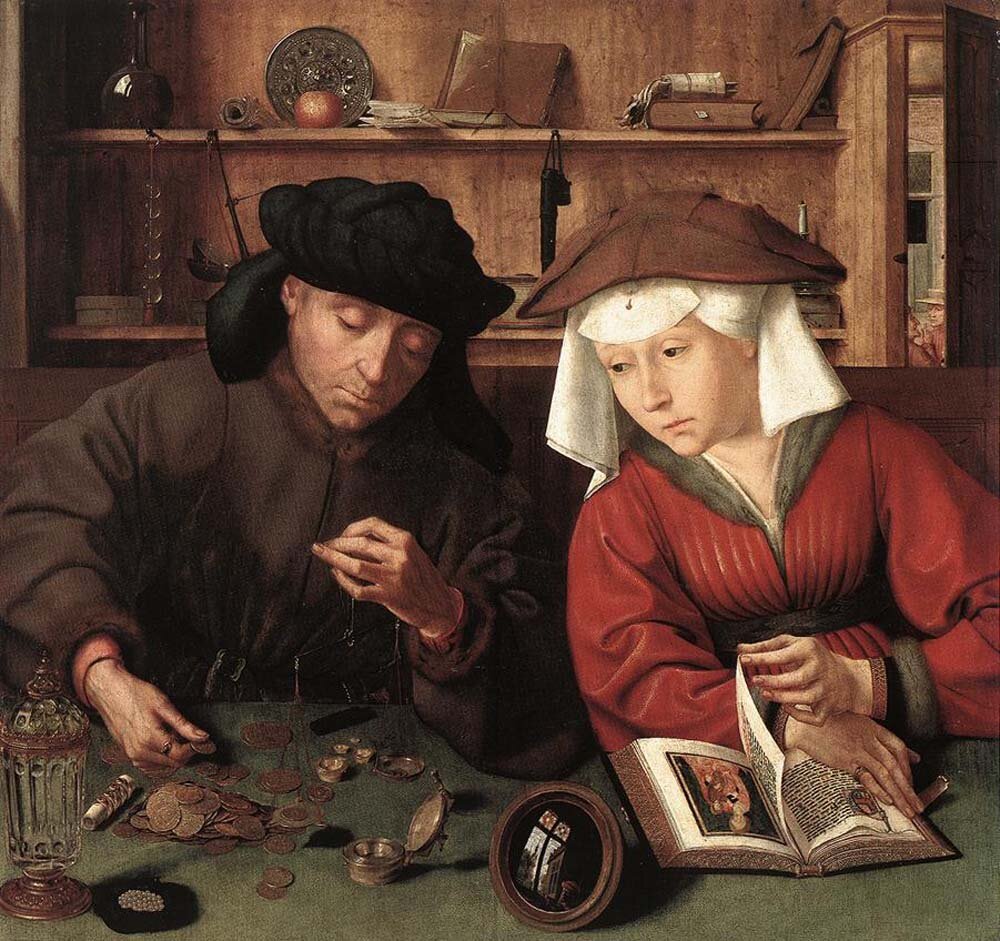 Живопись Анны Костенко MASSYS_Quentin_The_Moneylender_and_his_Wife