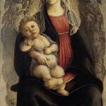 BOTTICELLI_Sandro_Madonna_In_Glory_With_Seraphim